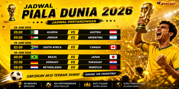 EVENT GOLDEN TIKET PIALA DUNIA SURYAJP 2026